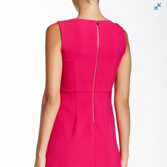 NWT Dian Von Furstenburg A-Line Rose Dress - Picture 3 of 8